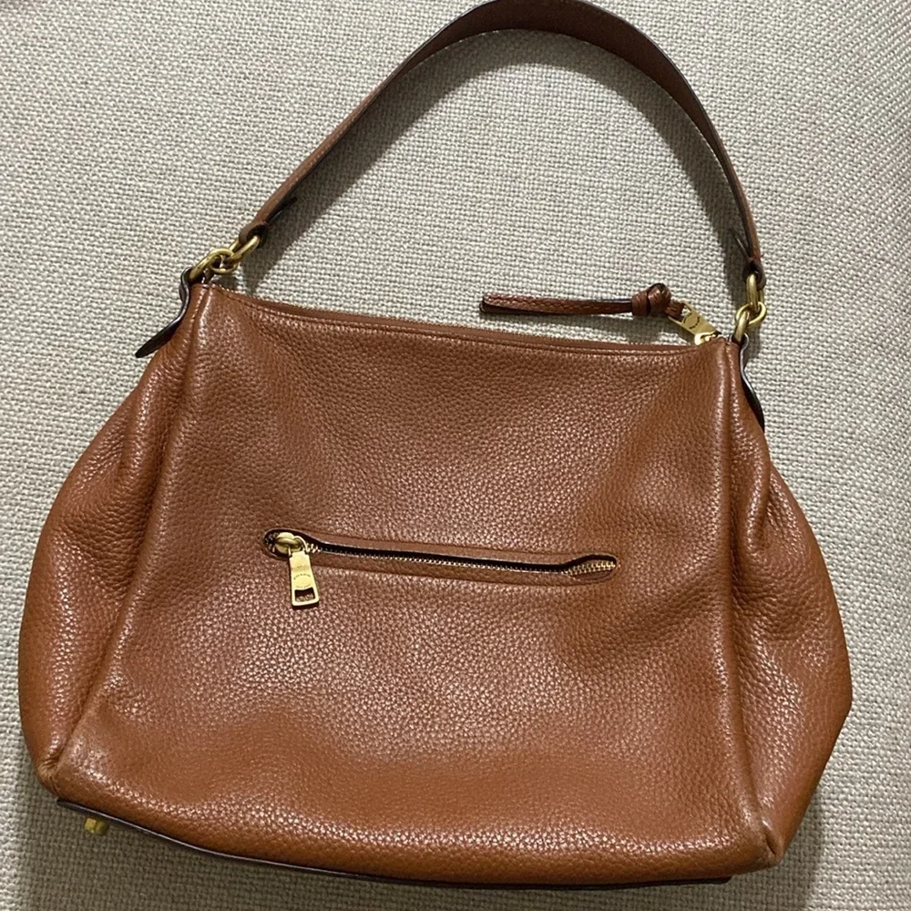 Coach  Shay Shoulder Leather Bag women large brown casual office retro